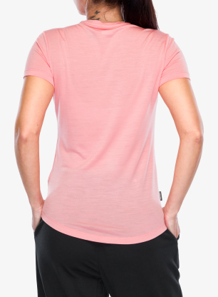 Koszulka merino damska Icebreaker Merino 125 Cool-Lite Sphere III SS Tee - acid pink