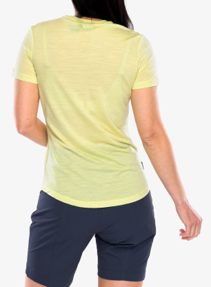 Koszulka merino damska Icebreaker Merino 125 Cool-Lite Sphere III SS Tee - citrine