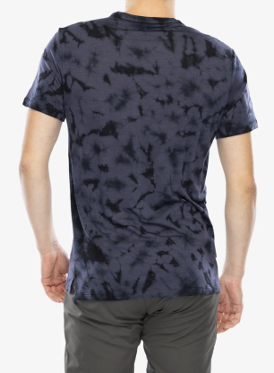 Koszulka merino Icebreaker Merino 125 Cool-Lite Sphere SS Tee Cloud Dye - cd graphite/black/cd