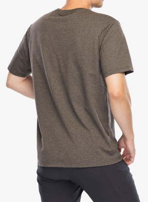 Koszulka Patagonia Shop Sticker Pocket Responsibili-Tee - marlow brown