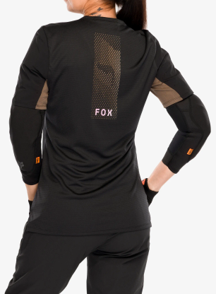 Koszulka rowerowa damska Fox Defend SS Jersey Park - black