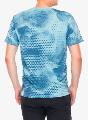 Koszulka rowerowa Fox Aop SS Tech Tee - vintage wash