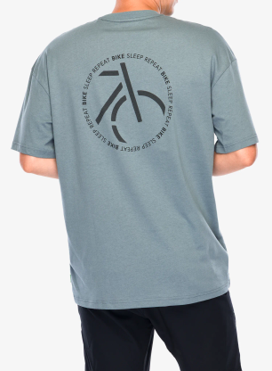 Koszulka rowerowa Vaude Cyclist Casual Shirt - heron