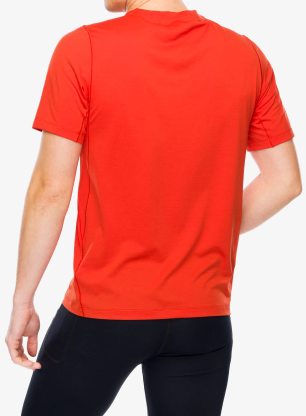 Koszulka szybkoschnąca Arcteryx Cormac Logo Shirt SS - dynasty heather