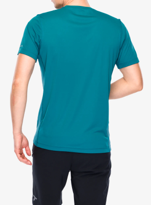 Koszulka szybkoschnąca Columbia Zero Rules Light S/S Crew - river blue