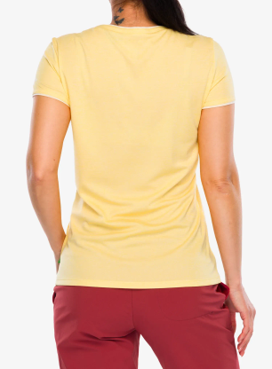 Koszulka szybkoschnąca damska Vaude Essential T-Shirt - vanilla