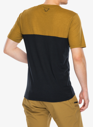 Koszulka szybkoschnąca Dynafit Transalper Pocket S/S Tee - relic/black out