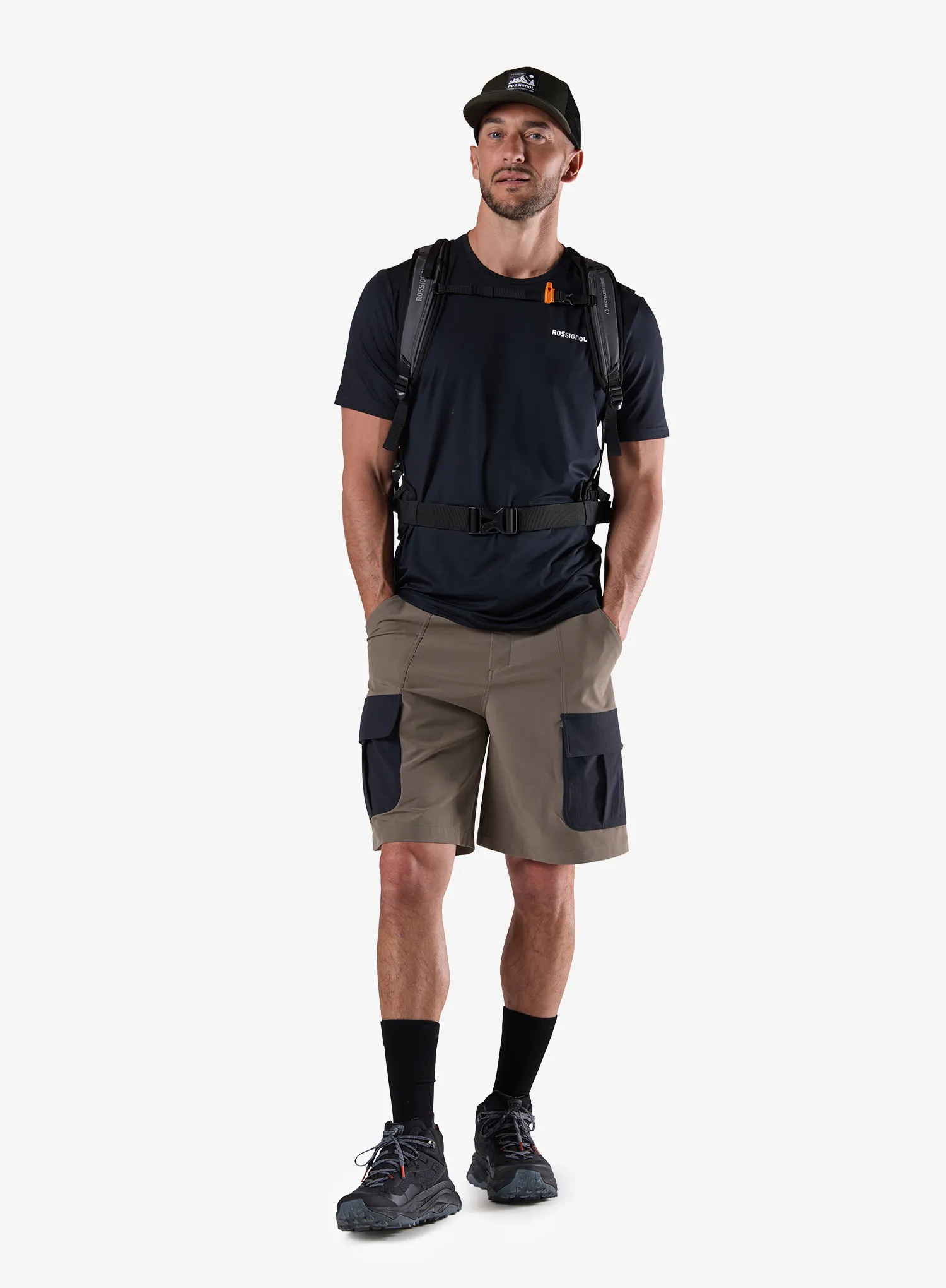 Koszulka szybkoschnąca Rossignol Graphic Active Tee - black