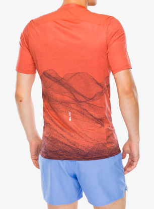 Koszulka szybkoschnąca Salomon S/Lab Ultra Tee - burnt siege