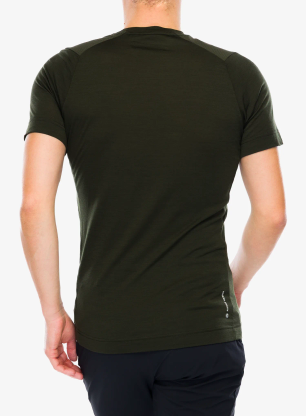 Koszulka termoaktywna Salewa Agner AM T-shirt - dark olive