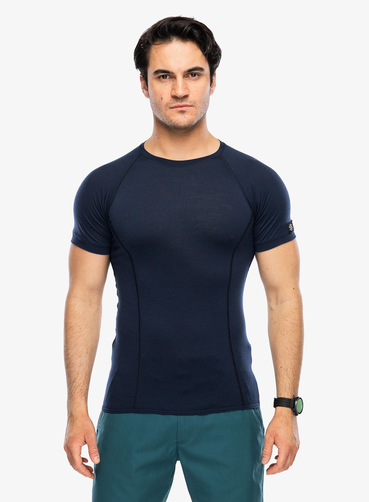 SENSOR MERINO ACTIVE pánské triko kr.rukáv deep blue Velikost: M
