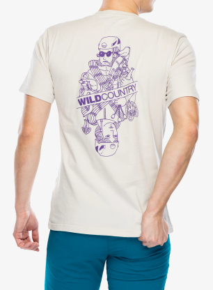 Koszulka z nadrukiem Wild Country Flow T-Shirt - moonstone