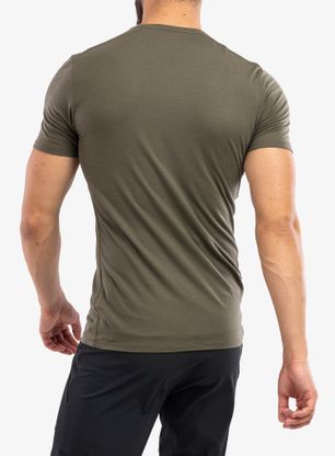 Koszulka termoaktywna Icebreaker Anatomica S/S Crewe - loden