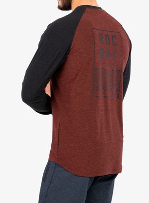 Koszulka z długim rękawem Rocday Stage - black/red