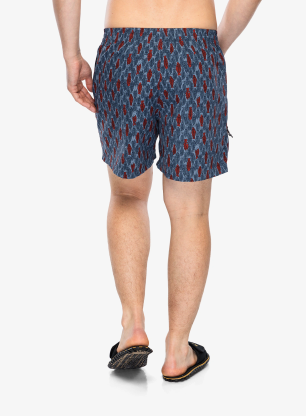 Krótkie spodenki Royal Robbins All In Short - navy fish pt