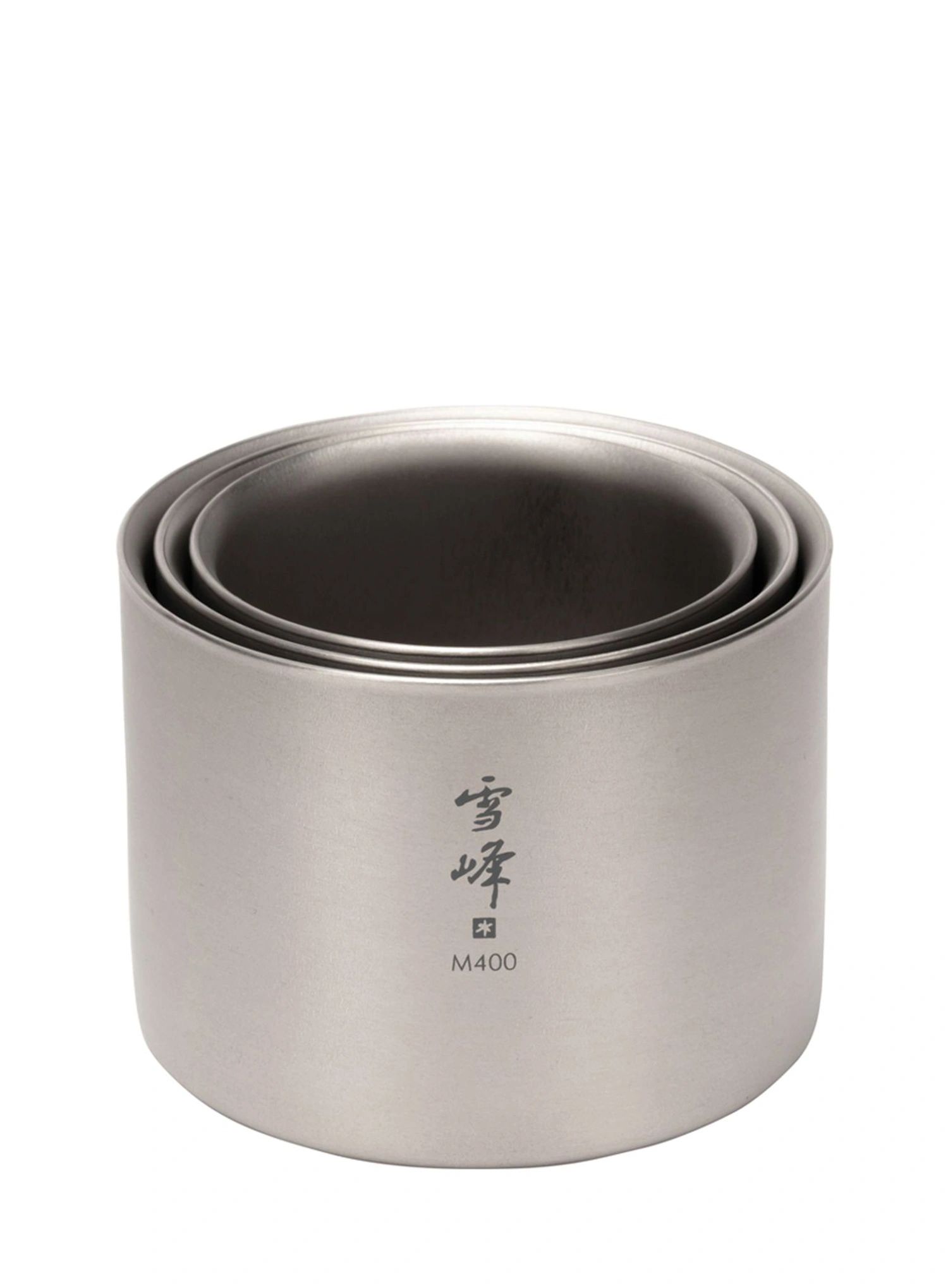 Termohrnek Snow Peak Titanium Double Wall M 400 ml Stacking Mug