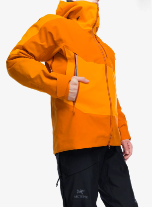 Kurtka Arcteryx Sabre SV Jacket - blaze/copper sky
