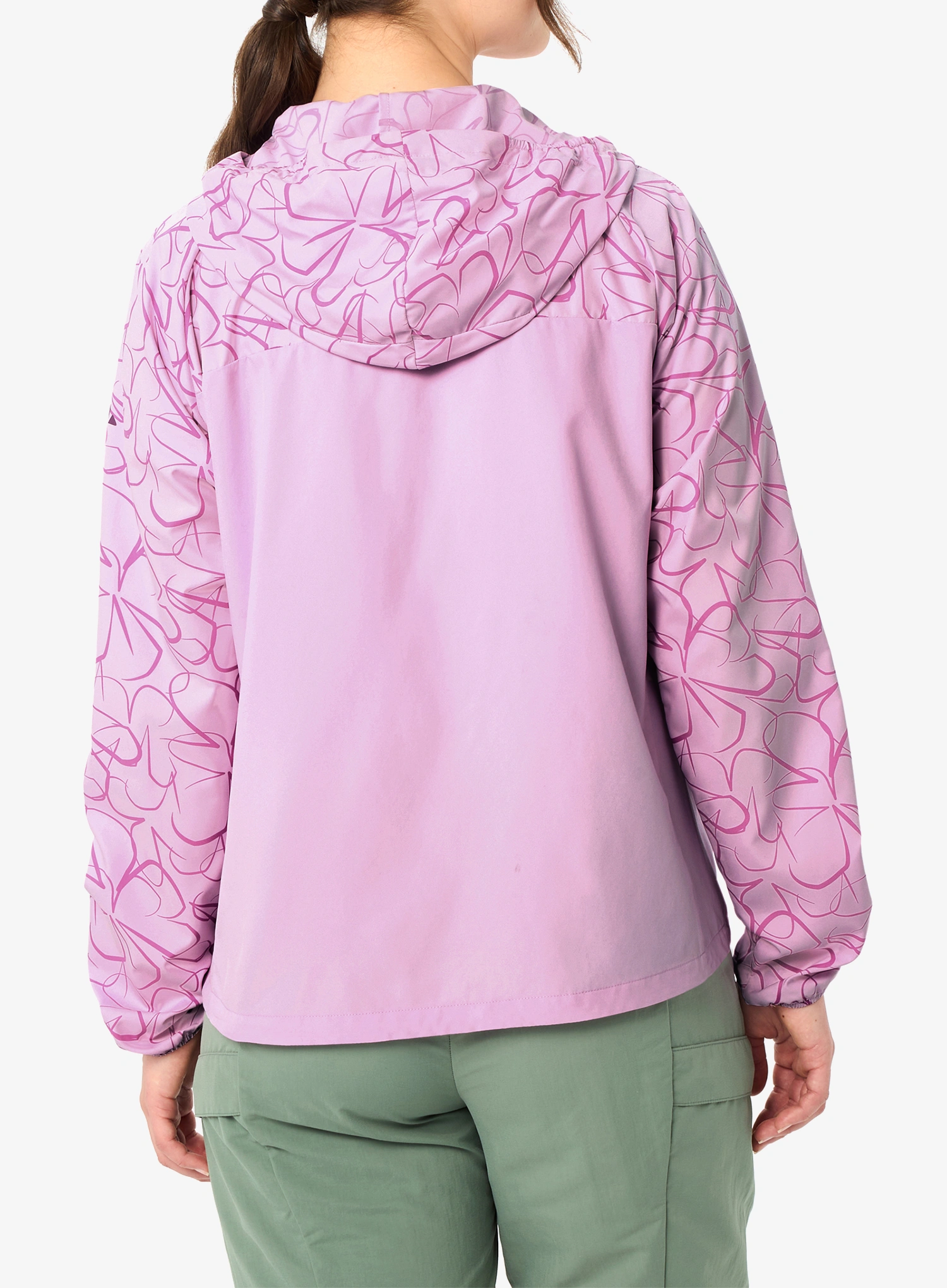 Kurtka damska Vaude Neyland Wind Jacket II - raspberry