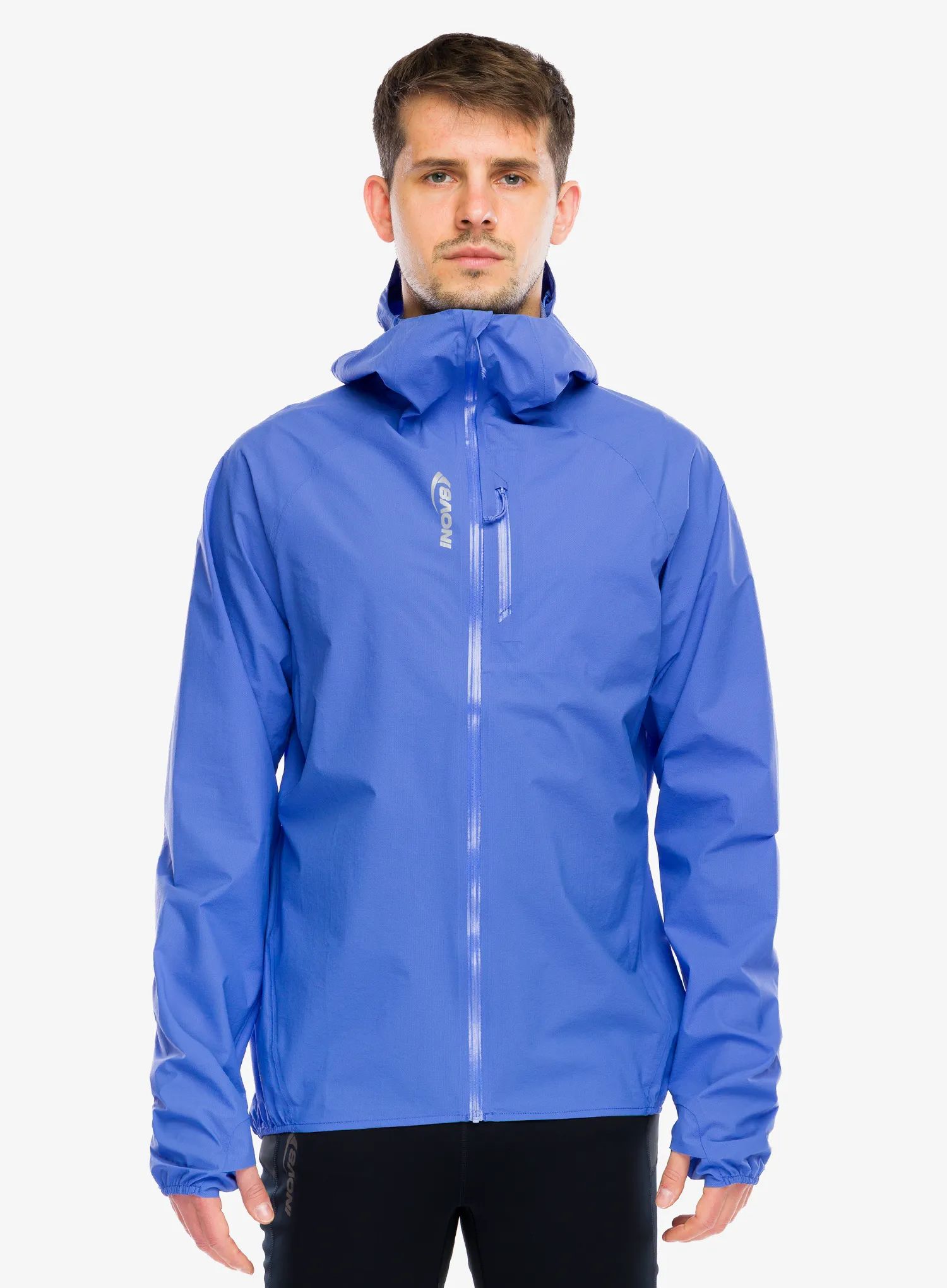 Bunda na běhání Inov-8 Stormshell V2 - blue