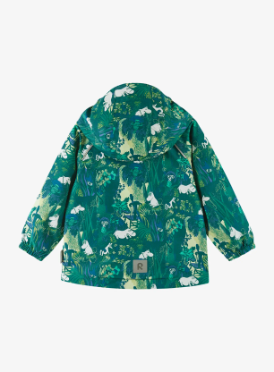 Kurtka dziecięca Reima Moomin Hete - light lime