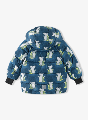 Kurtka dziecięca Reima Moomin Lykta - navy