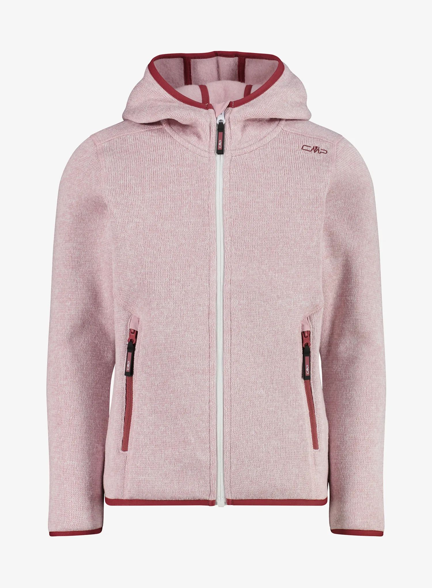 Dívčí bunda CMP Synergent - dawn pink/bianco