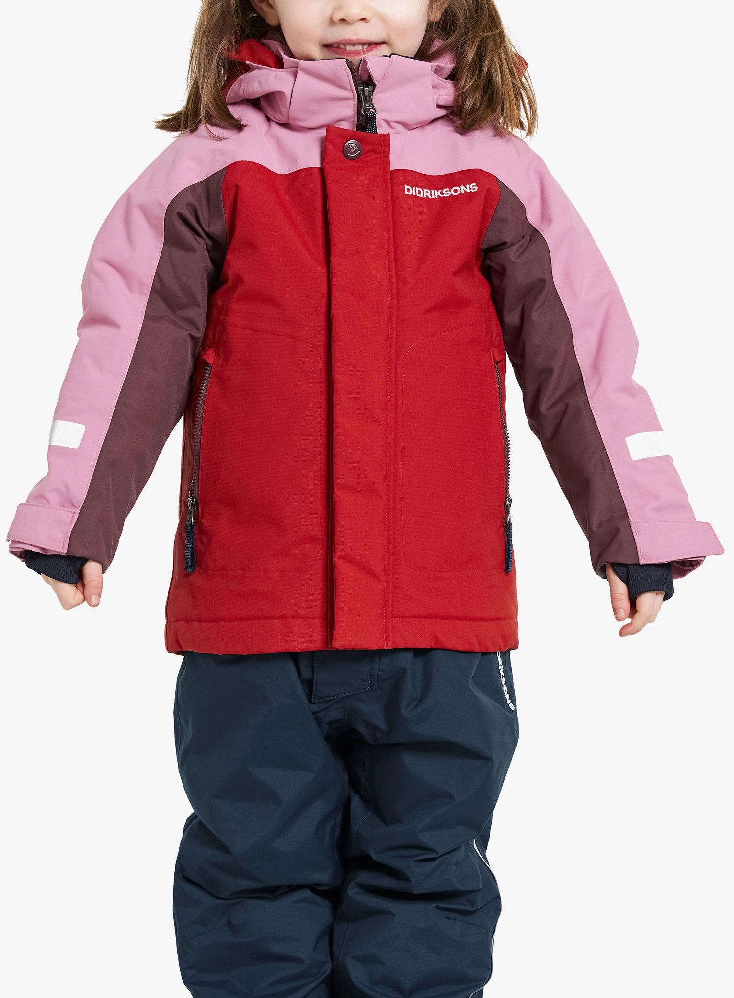Dívčí bunda Didriksons Neptun Jacket 4 - pomme red