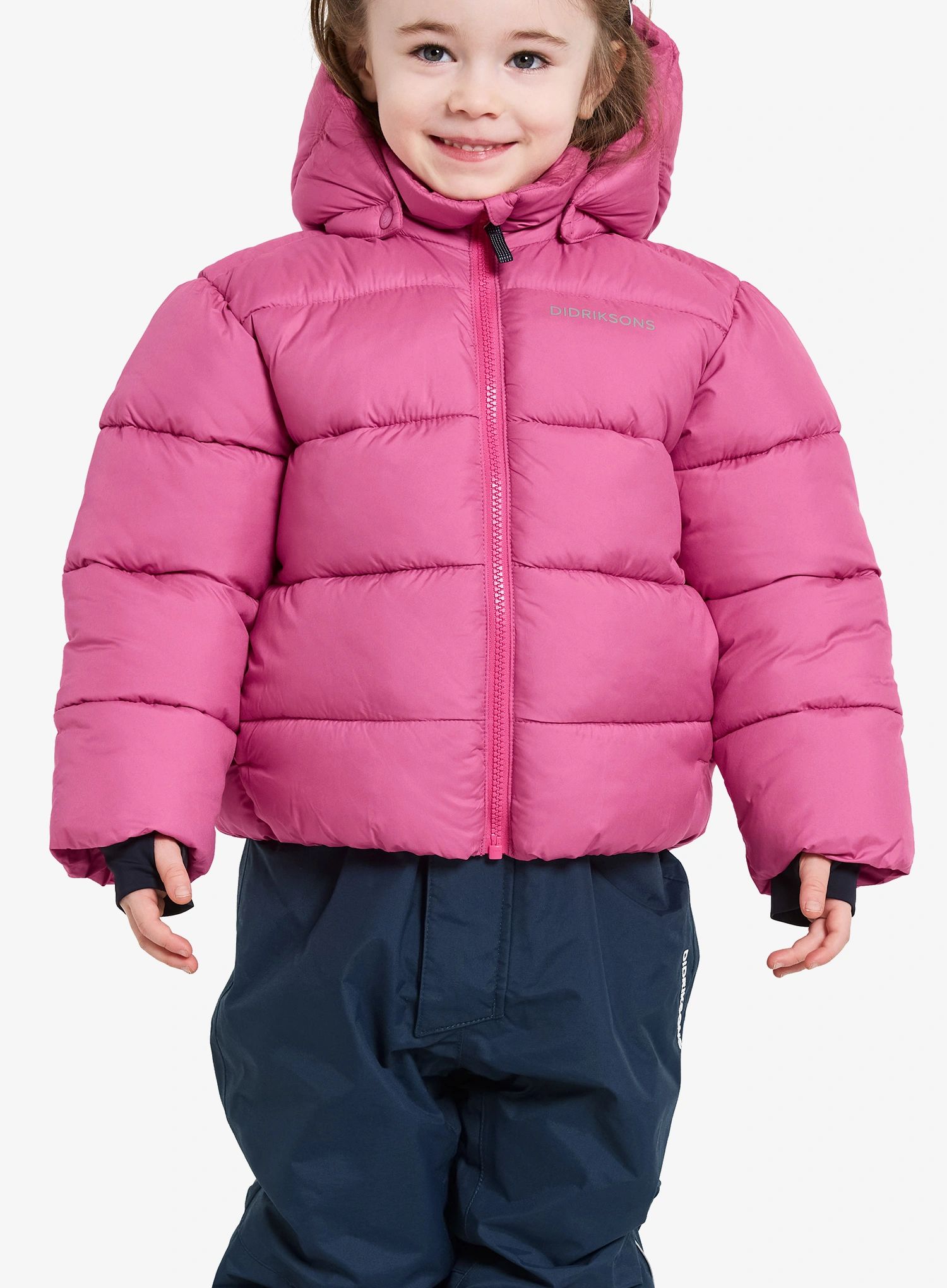 Dívčí bunda Didriksons Roxen Jacket - sweet pink