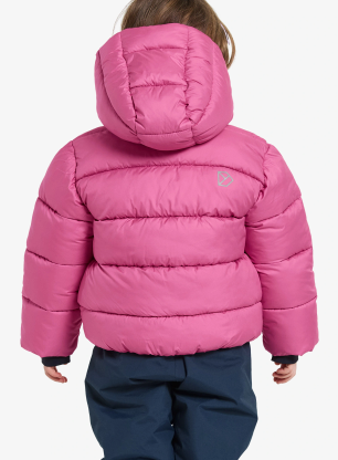 Kurtka dziewczęca Didriksons Roxen Jacket - sweet pink
