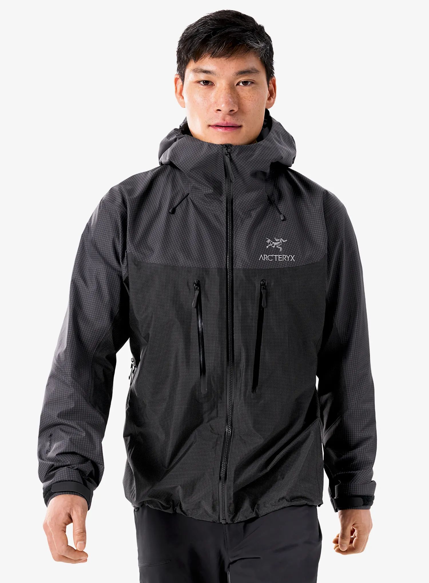 GORE TEX bunda Arcteryx Alpha Jacket - graphite/black