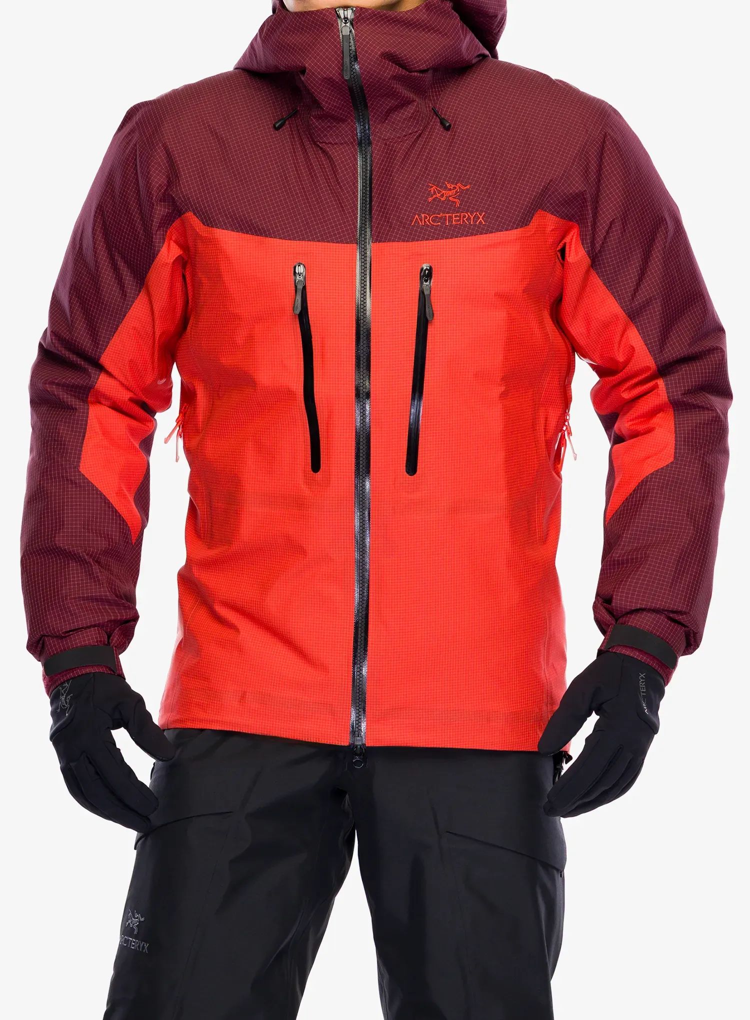 GORE TEX bunda Arcteryx Alpha Jacket - mars/dynasty