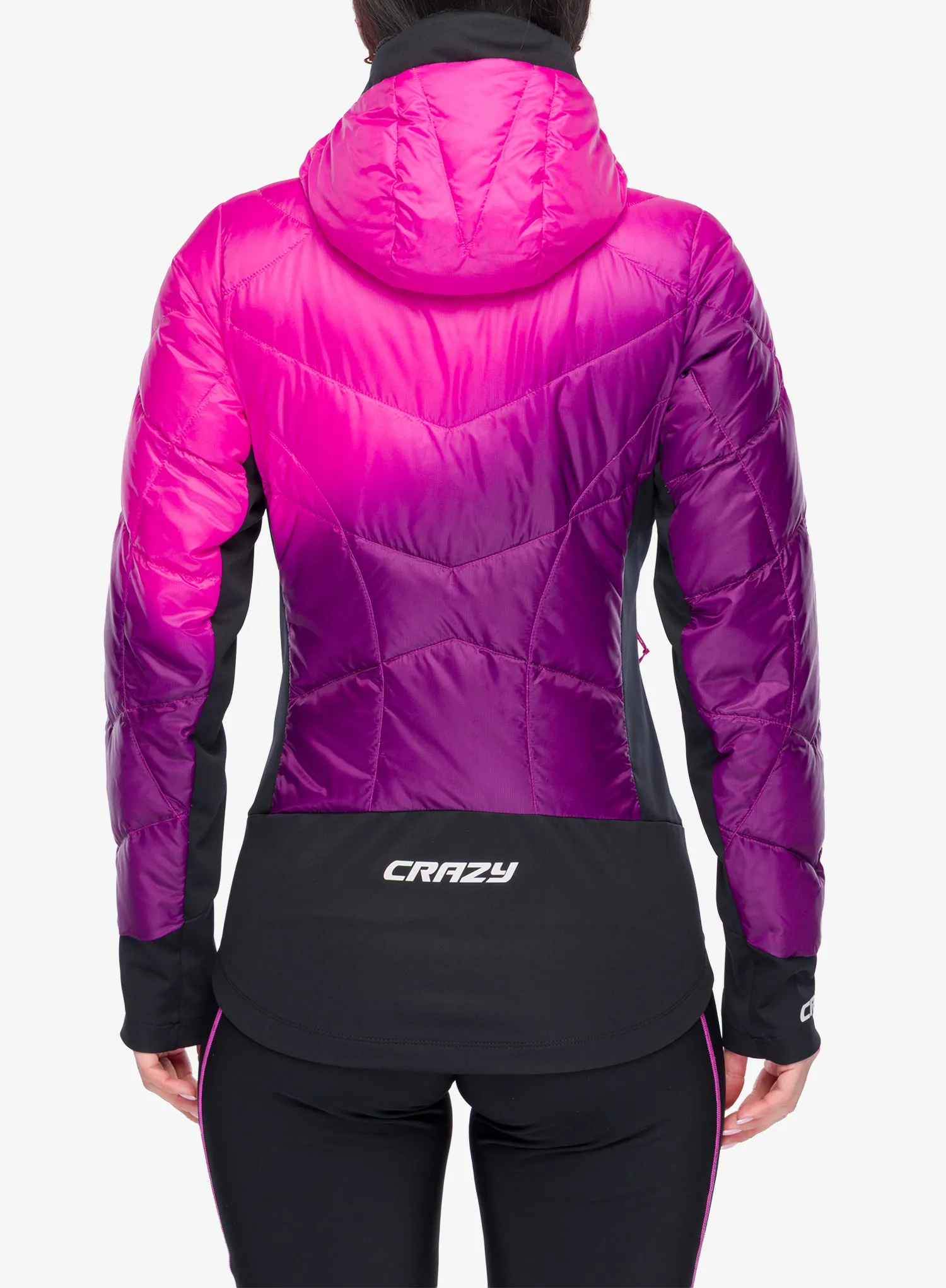 Kurtka hybrydowa damska Crazy Jacket Exit - pop