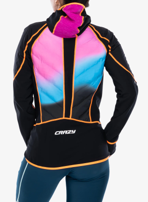 Kurtka hybrydowa damska Crazy Jkt Channel - pop