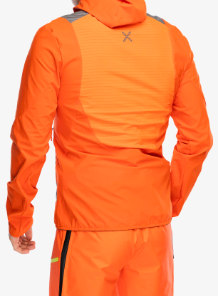 Kurtka hybrydowa Montura Trace Hybrid Jacket - orange/mid grey