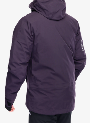 Kurtka narciarska adidas TERREX Techrock 3L GORE-TEX C-Knit Jacket - aurora black