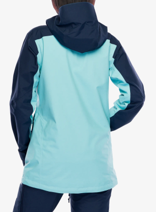 Kurtka narciarska damska Haglofs Elation GTX Jacket - frost blue/tarn blue