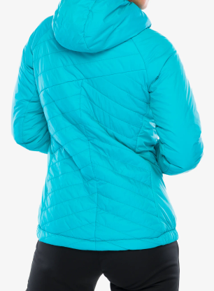Kurtka ocieplana damska CMP Aalia Fix Hood Jacket - lagoon