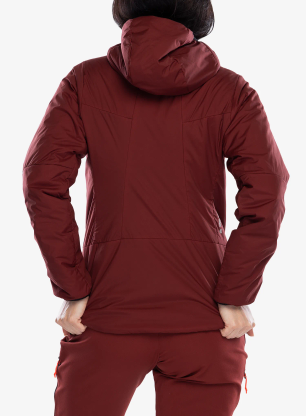 Kurtka ocieplana damska Salewa Ortles TWR Stretch HD Jacket - syrah