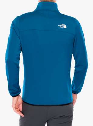 Kurtka polarowa The North Face Crest FZ - mineral ink/tnf black