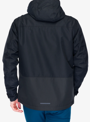 Kurtka przeciwdeszczowa CMP Muse Jacket Fix Hood - antracite/nero