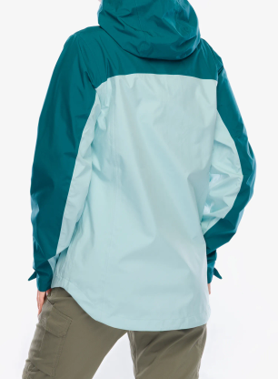Kurtka przeciwdeszczowa damska Columbia Wahkeena Falls 3L Shell - river blue/spray
