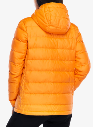 Kurtka puchowa damska adidas TERREX Multi Light Down Hooded Jacket - amber tint