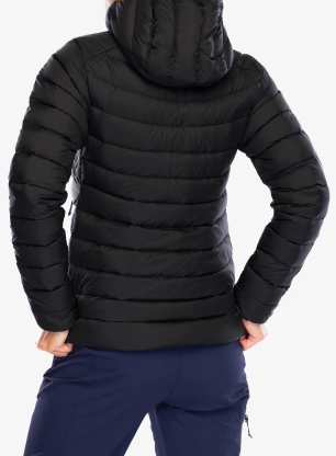 Kurtka puchowa damska Arcteryx Cerium Hoody - black