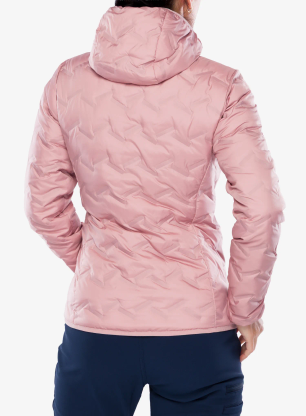 Kurtka puchowa damska Columbia Delta Ridge II Down Hooded Jacket - eraser pink