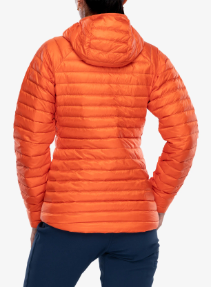 Kurtka puchowa damska Montane Anti Freeze Lite Hoodie - tigerlily