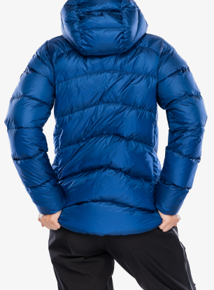 Kurtka puchowa damska Patagonia Fitz Roy Down Hoody - clement blue