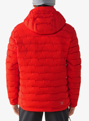 Kurtka puchowa Haglofs Spitz Down Hood - tech red