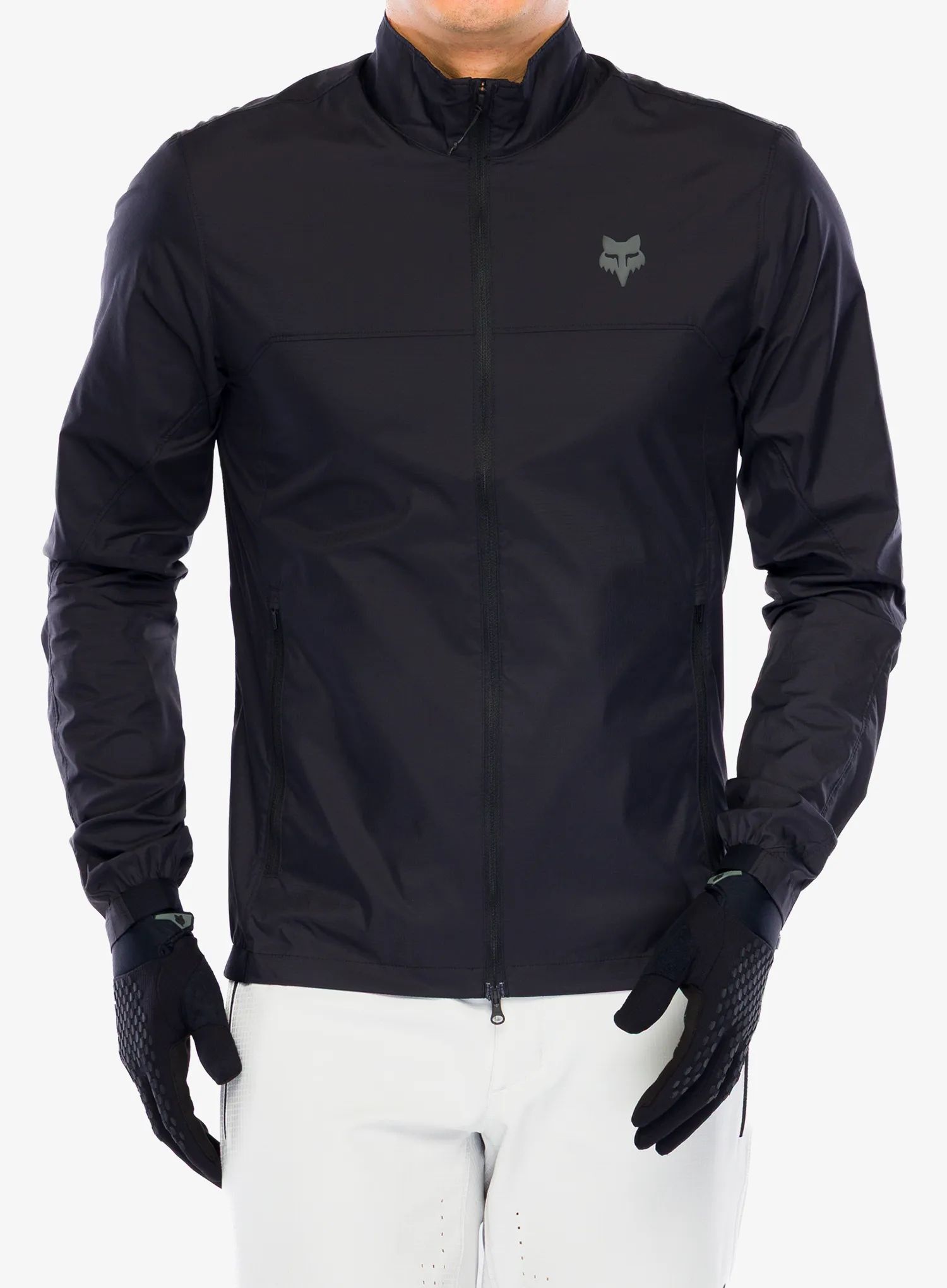 Bunda na kolo Fox Ranger Wind Jacket - black