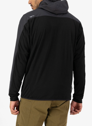 Kurtka rowerowa Mons Royale Diversion Merino Wind Jacket - black