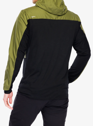 Kurtka rowerowa Mons Royale Diversion Merino Wind Jacket - fern/black